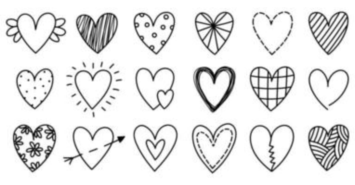 Types of Heart Clipart