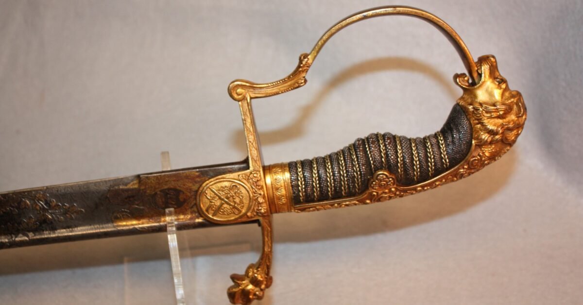 Historical Significance of the Hongen Civil War Sword with Lion Head on Handle