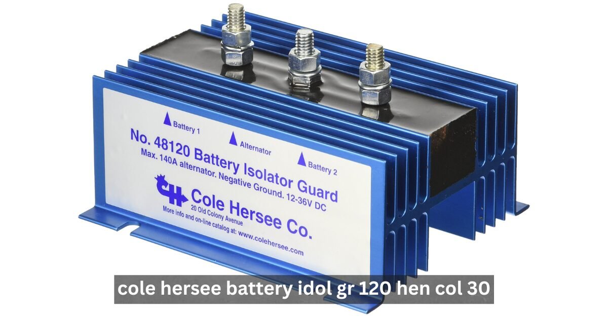 Cole Hersee Battery Idol GR 120 HEN COL 30