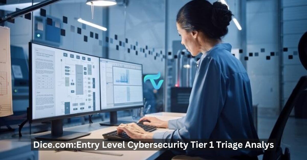 Dice.com:Entry Level Cybersecurity Tier 1 Triage Analys