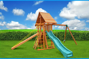 Creating Active Outdoor Play Spaces with Wooden Jungle Gyms