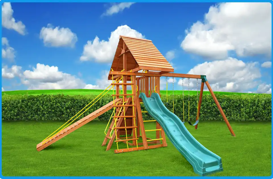 Creating Active Outdoor Play Spaces with Wooden Jungle Gyms